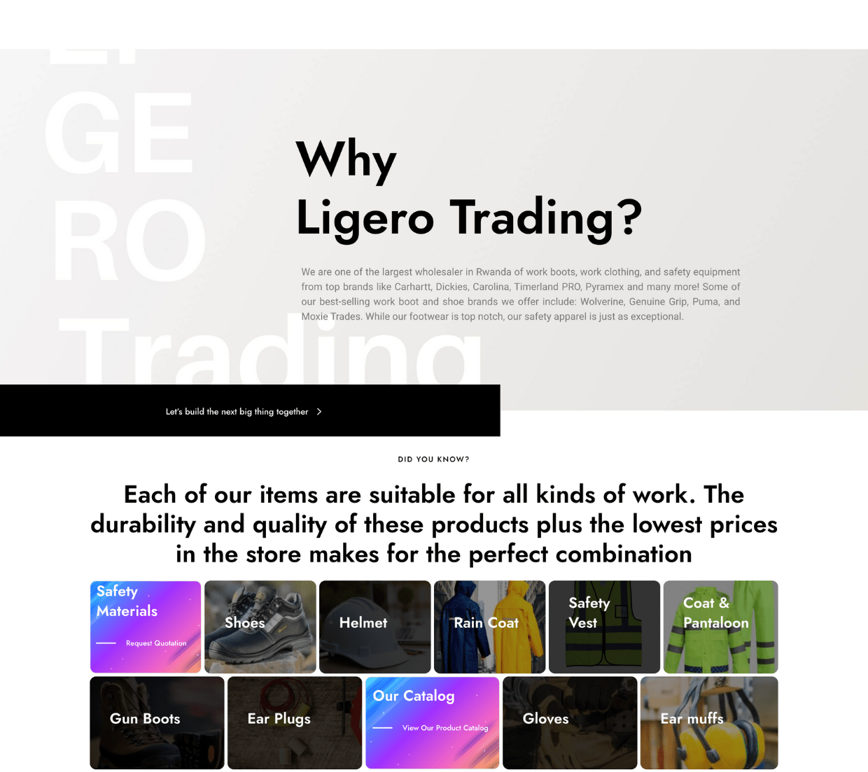 Ligero Trading company profile